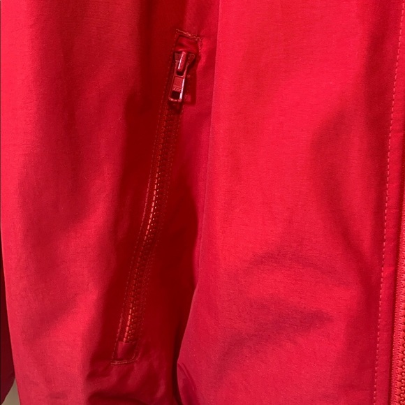 Lands’ End Jacket - Men’s Large 42-44 - Red with Gray Fleece - Waterproof - Picture 3 of 9